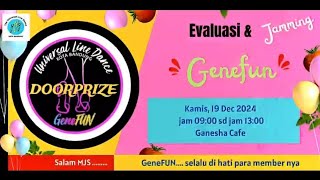 Evaluasi dan jamming GeneFUN Club ULD Kota Bandung