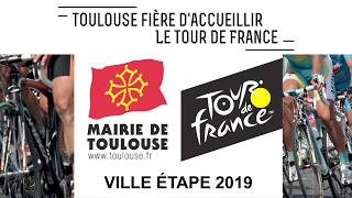 Le Tour de France à Toulouse / le tracé du départ