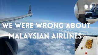 Malaysian Airlines Business Class Phuket to Kuala Lumpur Lumpur B737-8