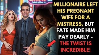 ❤️ MILLIONAIRE LEFT HIS PREGNANT WIFE FOR A MISTRESS, BUT FATE MADE HIM PAY. THE TWIST IS INCREDIBLE