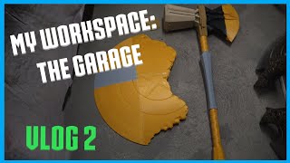 Touring My Makerspace: Inside My Garage and Paint Booth - Vlog 2