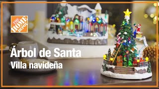 Árbol de Santa | Villa navideña | Navidad