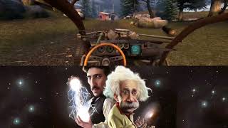 Albert Einstein And Nikola Tesla Half-life 2 meme №2