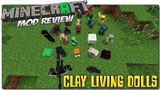 CLAY LIVING DOLLS MOD MINECRAFT 1.7.10 ESPAÑOL | Mini-Mobs de Arcilla agresivos