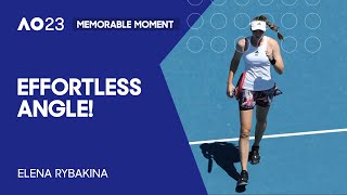 Elena Rybakina Hits Effortless Winner! | Australian Open 2023