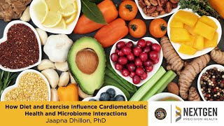 How Diet & Exercise Influence Cardiometabolic Health & Microbiome Interactions (Jaapna Dhillon, PhD)