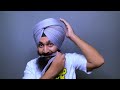 how to tie best shape of turban 🌴follow 5 tips 🌴pagg de shape