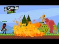 Stickman vs Zombie Boss!! New Update Game Chapter 1 level 116-120