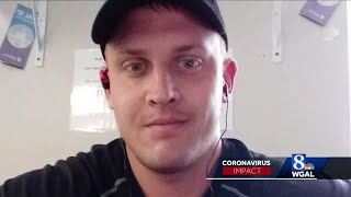 York County Prison inmate with COVID-19 speaks to WGAL