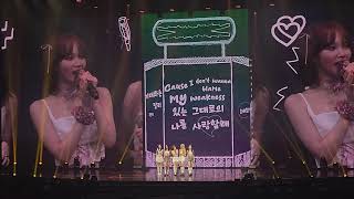 230812 르세라핌 콘서트 LE SSERAFIM TOUR ‘FLAME RISES’ IN SEOUL - Good Parts (4k)