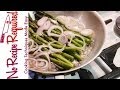 Sauteed Asparagus with Shallot - NoRecipeRequired.com