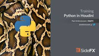 [TALK] Python Scripting - Houdini