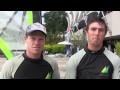 2014 Test Event - Day 2 - Interview with Nathan Outteridge and Iain Jensen