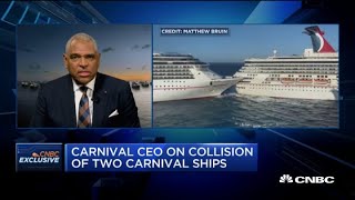 Carnival CEO on cruise ship collision, earnings