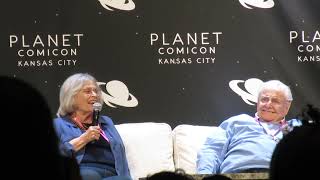 William Daniels / Bonnie Bartlett panel Fri 3-17-23 Planet Comicon Kansas City