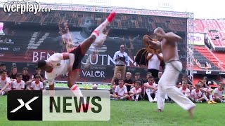 Nani begeistert beim  FC Valencia mit Capoeira | Primera Division