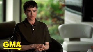 Elliot Page opens up about gender dysphoria in ABC News Pride special l GMA