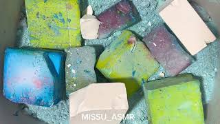 ASMR/ gym chalk/colourful gym chalk/fresh gym chalk /Satisfying ASMR/Sleep Aid Oddly