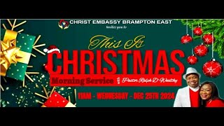 DECEMBER 25TH- ANNUAL CHRISTMAS MORNING SERVICE WITH PASTOR RALPH - MONTH OF THANKSGIVING