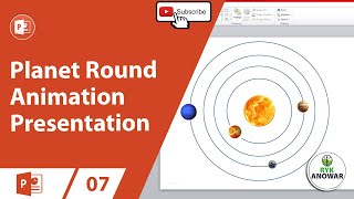 Planet Round Animation Presentation