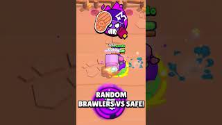 RANDOM BRAWLERS VS SAFE PART 18! #brawlstars #edgar #colt #mortis #hypercharge #piper