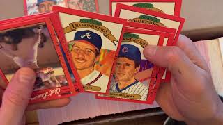 #36- Garage Sale Find pt 1- 1990 Donruss Errors galore!! Juan Gone Rev Neg, Smoltz/Glavine MVP