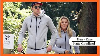 Harry Kane and his wife Katie Goodland