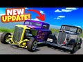 The NEW HOT ROD is Perfect Against the Police in the BeamNG Drive 0.34 Update!