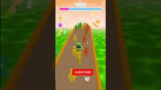 Becoming The BIGGEST PLAYER Ever! | Giant Rush iOS (Android) Gameplay lavel-16#short