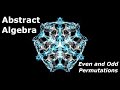 Selected Topics in Abstract Algebra | Odd and Even Permutations