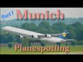 15 MINS of PLANESPOTTING at MUNICH: STUNNING AIRCRAFT in PERFECT WEATHER! 🌤️✈️