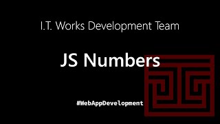 #WebAppDevelopment: JavaScript Numbers [Tagalog]