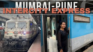 Mumbai CSMT - Pune Intercity Superfast Express Experience in AC Chair Car