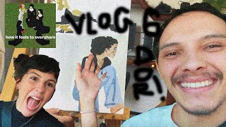 Vlog 0006 - pós químio, pintando e falando, pra que serve a dor?