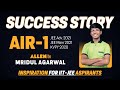 Know 👉🏻 Success Story of Mridul Agarwal | True Inspiration for IIT-JEE Aspirants | ALLEN Kota