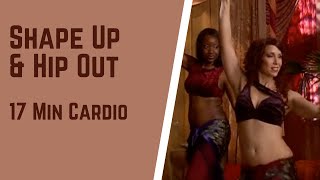 Excerpt from Jillina's Shape Up & Hip Out 17 minute Workout