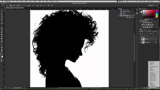 Photoshop Channel Silhouette Process