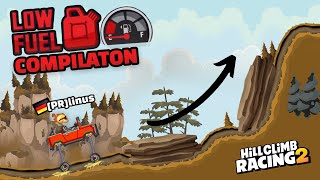 ⚡😻NO FUEL COMPILATION #2 Hill Climb Racing 2 Gameplay Compilation Walkthrough