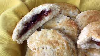 How to make  Jam  Fillled  Scones From Scratch