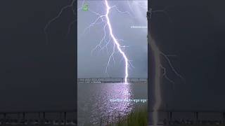 A lightning strike for the ages at the 2023 U.S. Women_s Open ⚡️⚡️ #Shorts #viral #youtubeshorts