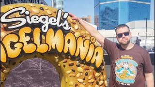 2025 MAJOR LEAGUE EATING BAGEL EATING CONTEST IN LAS VEGAS!