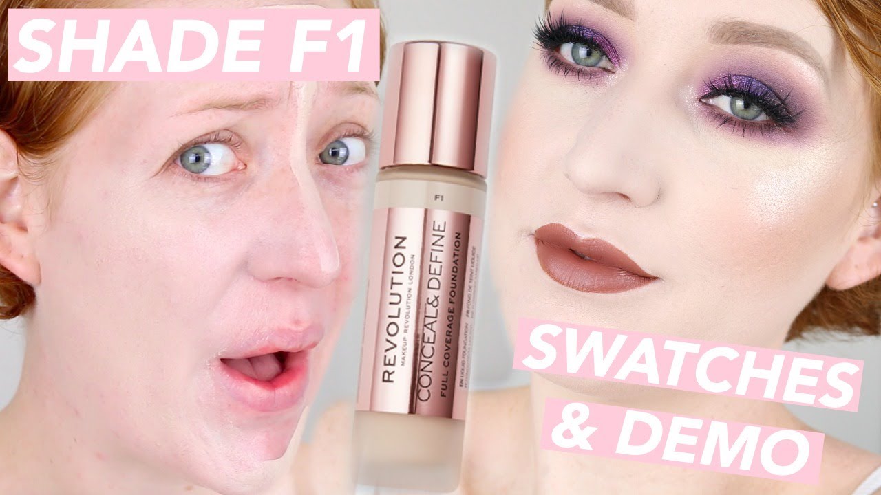 Makeup Revolution Conceal And Define Foundation Shades Makeupview Co