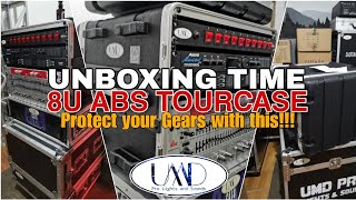 UNBOXING TIME | 8U Abs/plastic Tourcase for Processors and Amplifiers by UMD PRO | Pampapogi