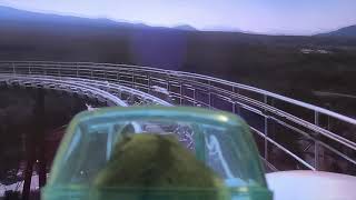 ハムスター・ハムミ、初めてのジェットコースター　富士急ハイランド　フジヤマ２ Hamster's first roller coaster. Fujiyama