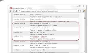 Java Basics - Overloading of methods and constructors