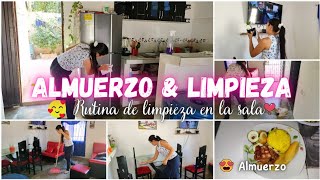 ☀️ ALMUERZO \u0026 LIMPIEZA|| RUTINA DE LIMPIEZA EN MI SALA || LIMPIEZA EN CASA ☀️