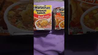 Tasting the hot an spicy chicken ones let's see what they be about ok #viral#noodles# food