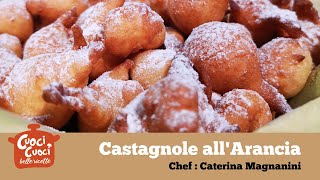 Castagnole all'arancia di Carnevale