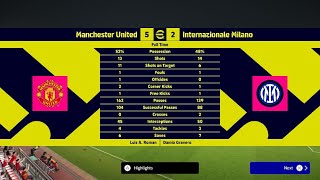 eFootball_2025 Manchester United vs Inter Milan