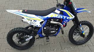 Cross Xmotos XB 27 125cc odpalenie, dzwięk tłumika.